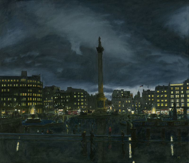 Trafalgar-Square painitng